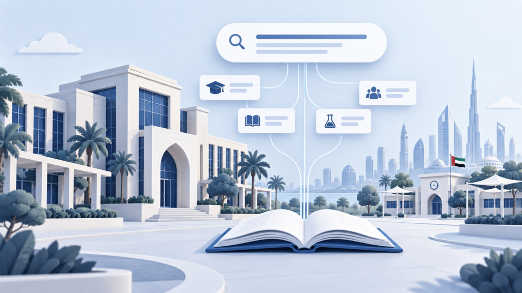 AI Search Optimization for Universities and Schools in the UAE